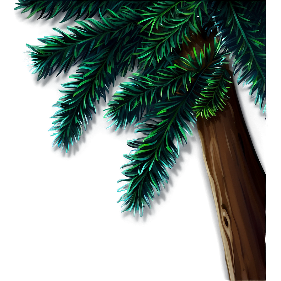 Evergreen Tree Art Png 42