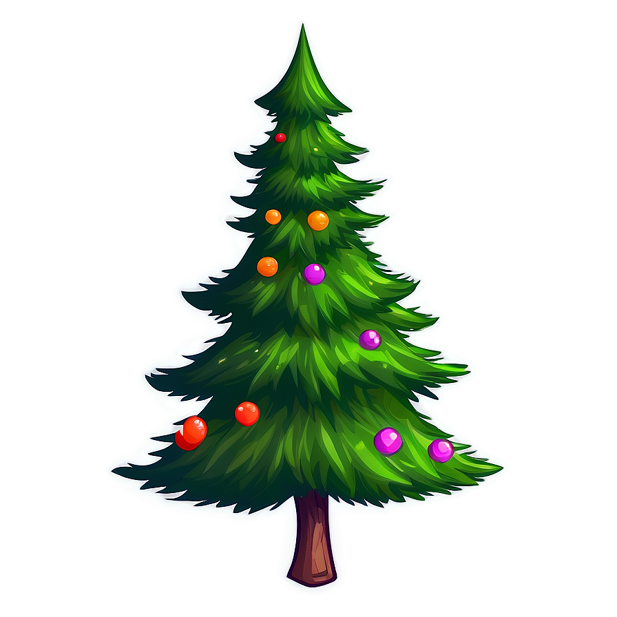 Evergreen Tree Clipart Png 27