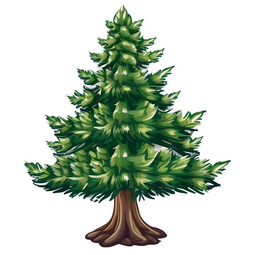 Evergreen Tree Pattern Png 88