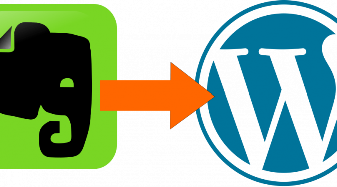 Evernoteto Word Press Integration