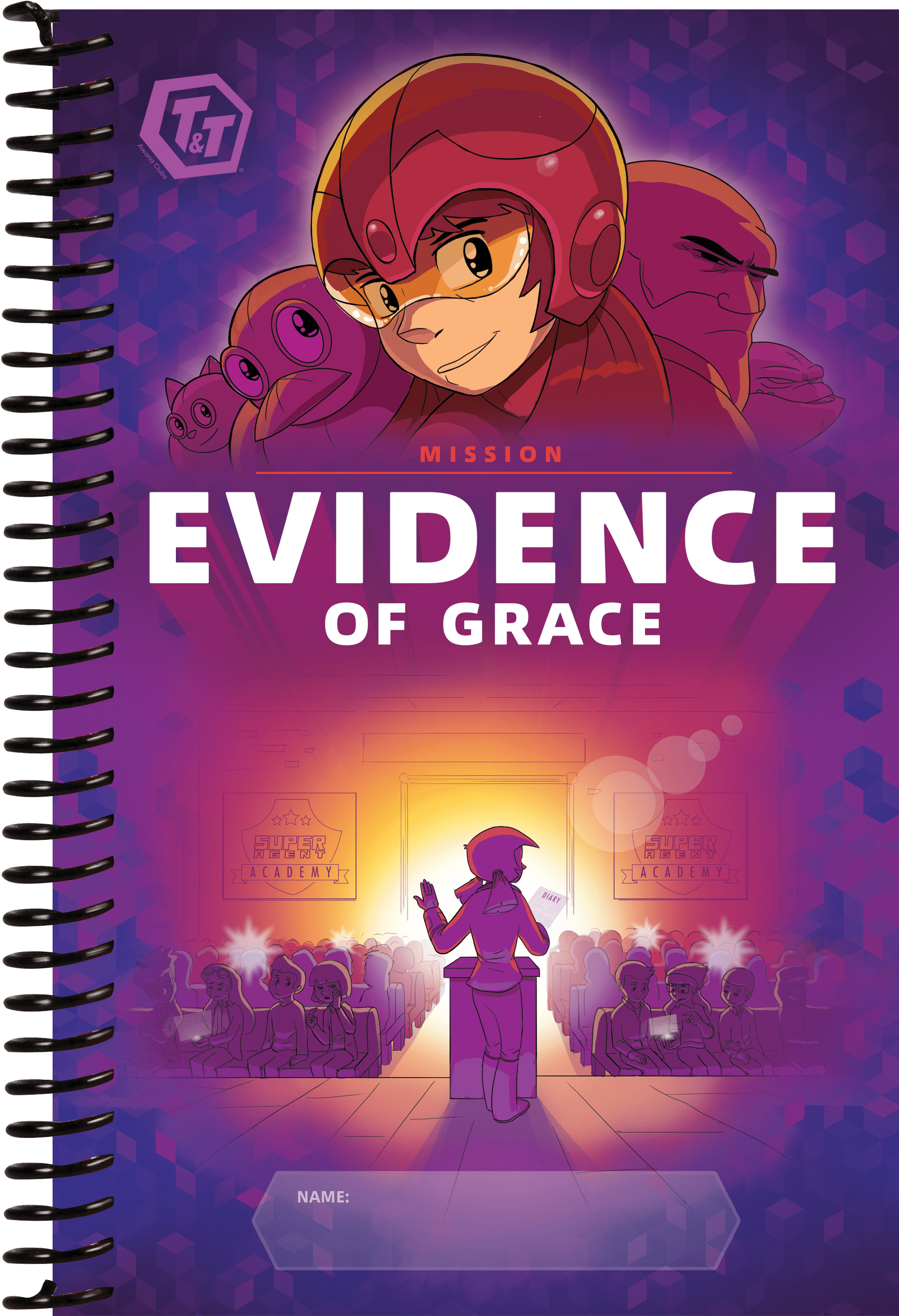 Evidenceof Grace Notebook Cover