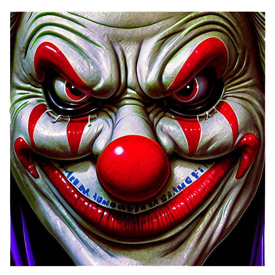 Evil Clown Face Picture Png Kpr