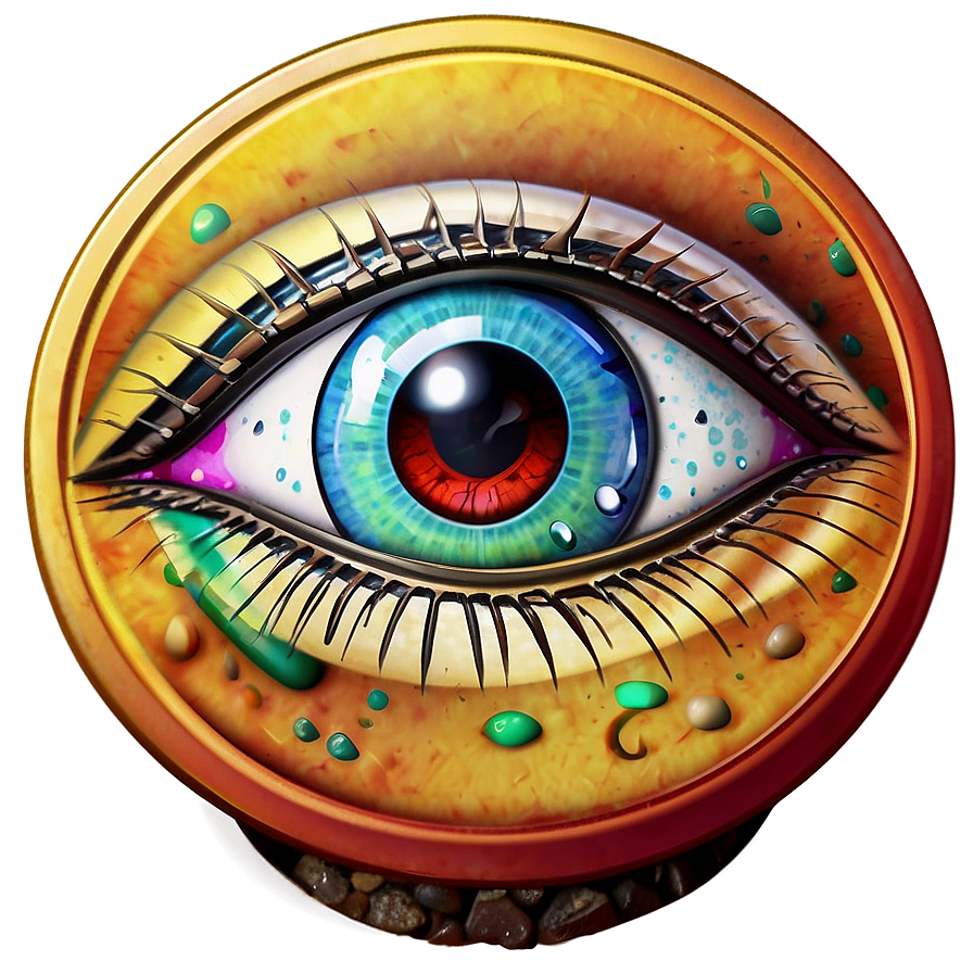 Evil Eye Illustration Png 05232024