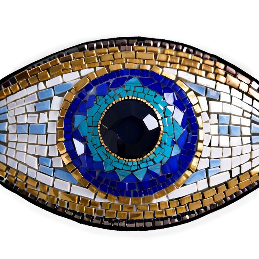 Evil Eye Mosaic Png 44