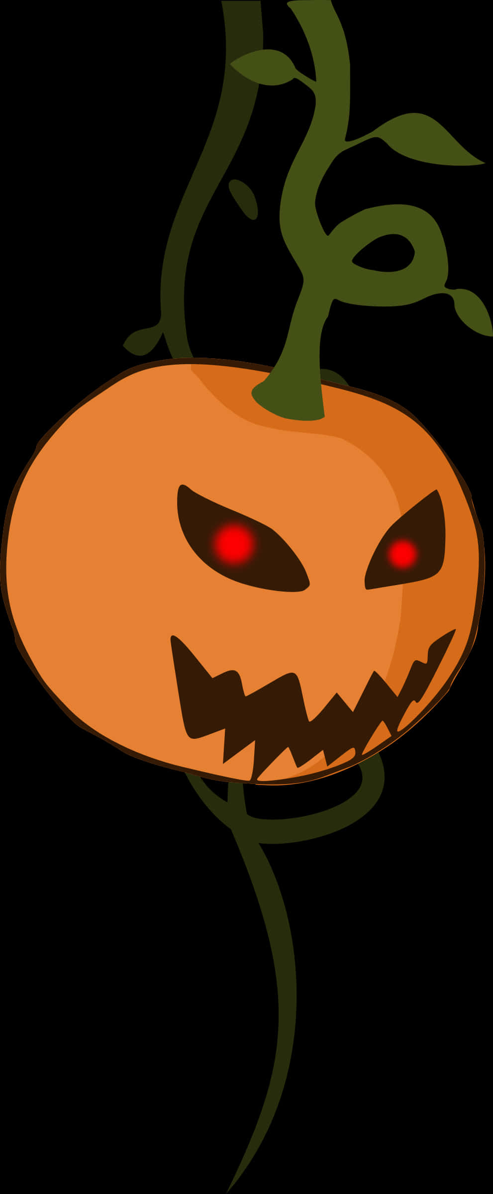 Evil Pumpkinon Vine