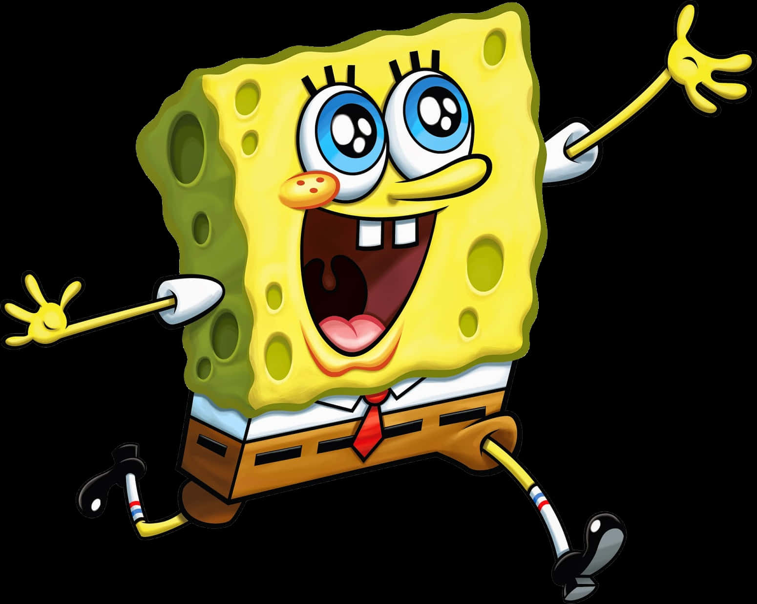 Excited Sponge Bob Square Pants