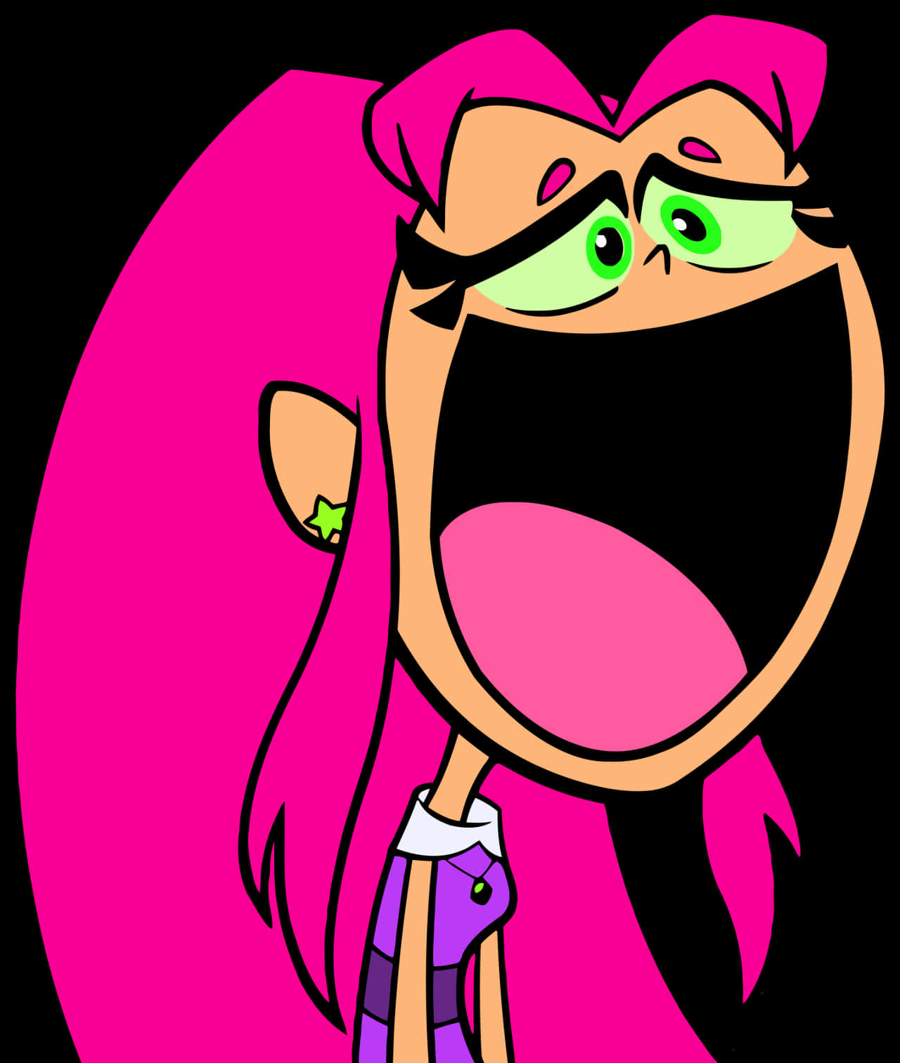 Excited Starfire Teen Titans Go