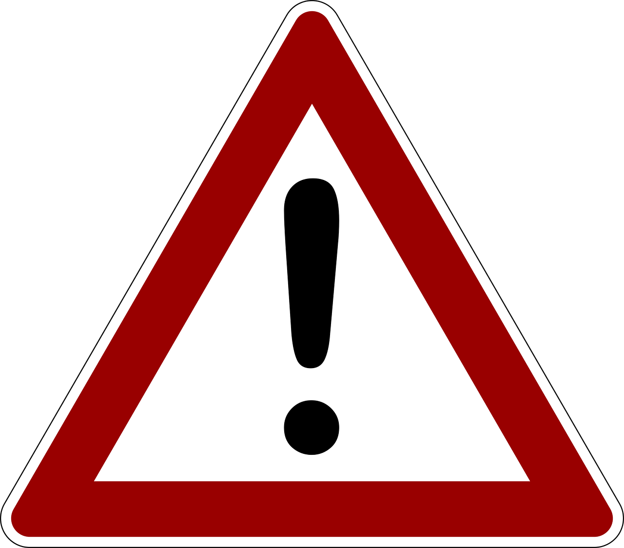 Exclamation Warning Sign