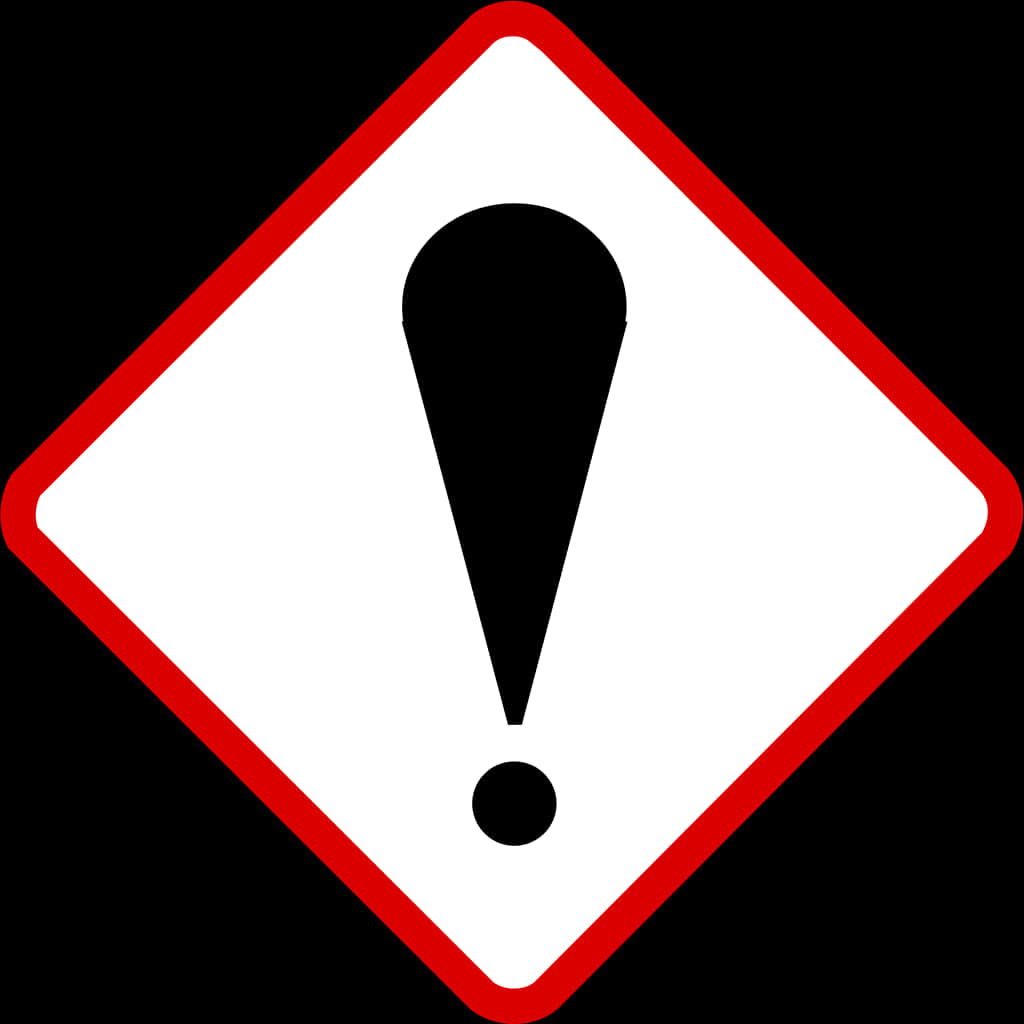 Exclamation Warning Sign