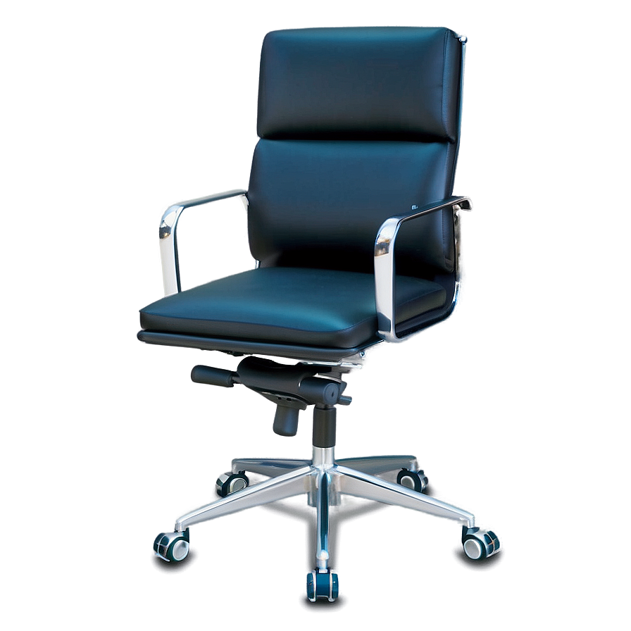 Executive Leather Office Chair Png 94