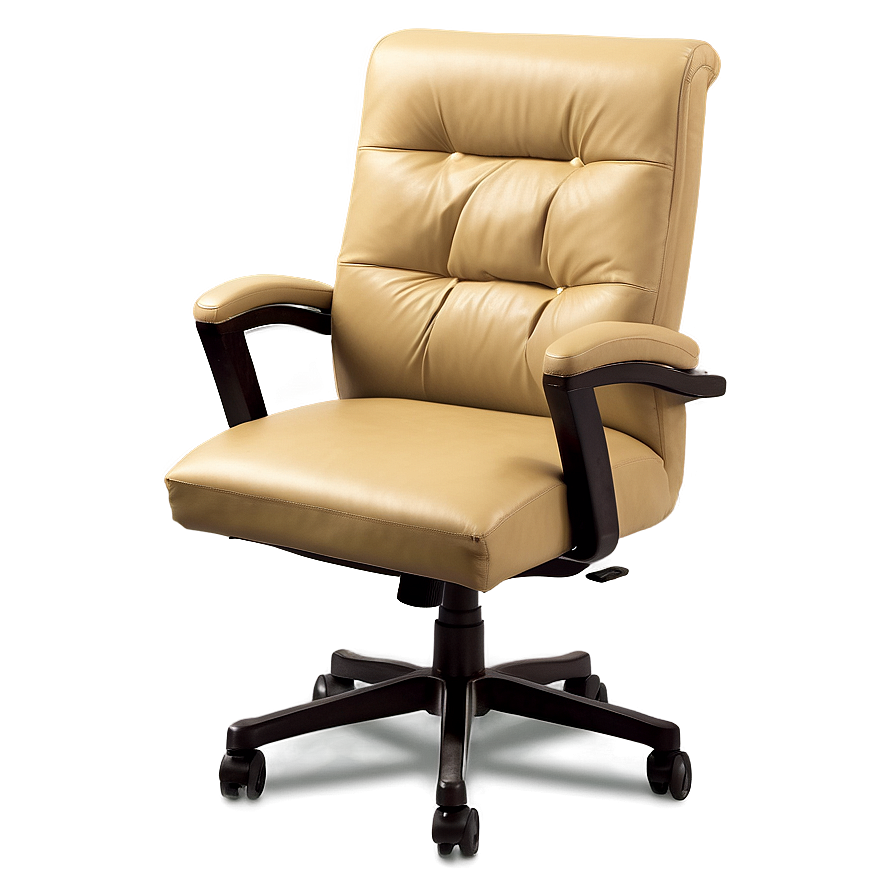 Executive Leather Office Chair Png Wjm55