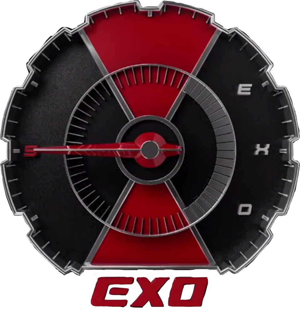 Exo Logo Red Black Design