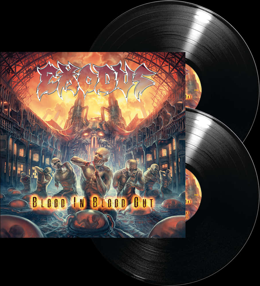 Exodus Blood In Blood Out Vinyl Album Art