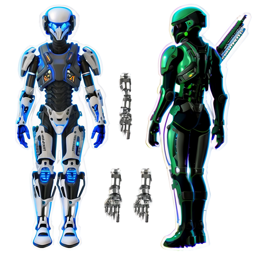 Exoskeleton Soldiers Png 06122024