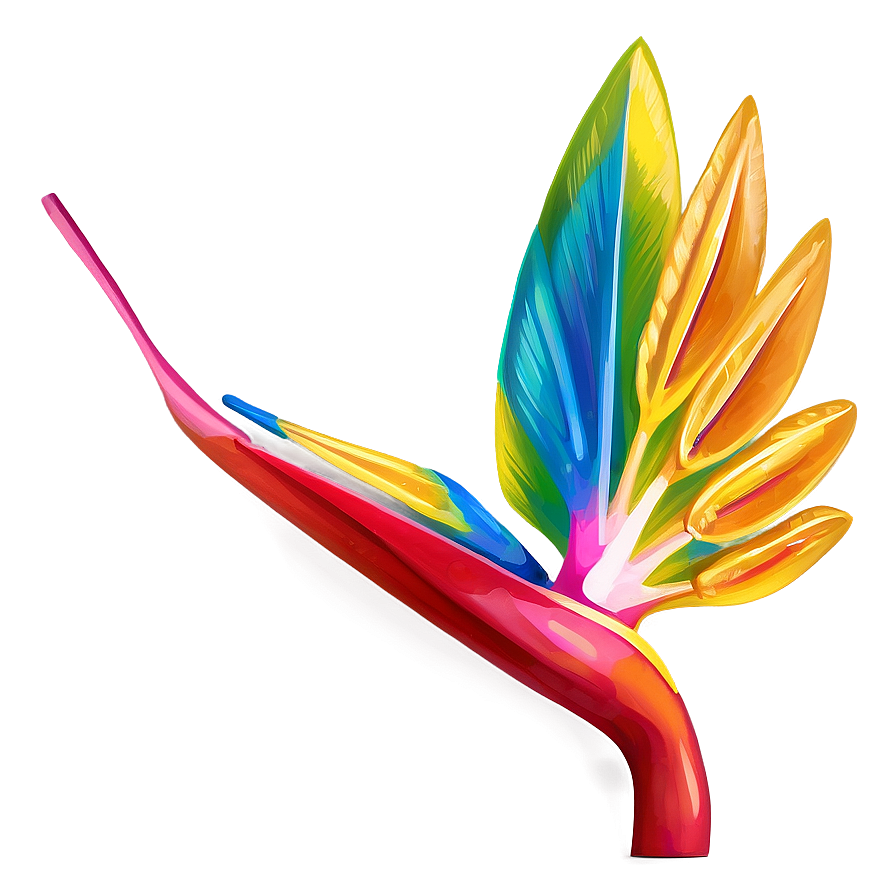 Exotic Bird Of Paradise Png Rhi93