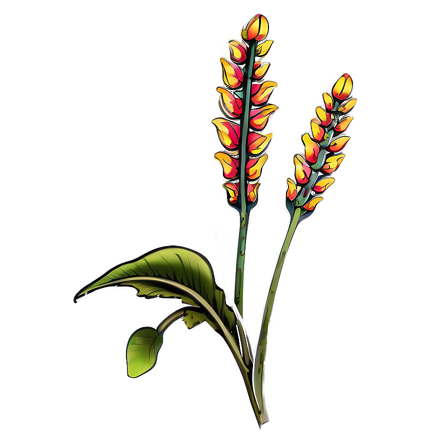 Exotic Flower Outline Drawing Png Rss