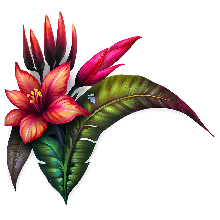 Exotic Flower Transparent Png 40