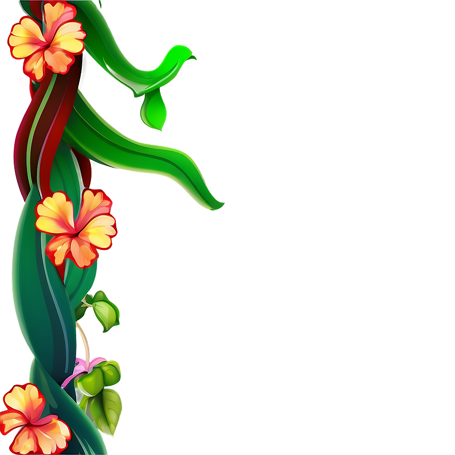 Exotic Flower Vine Png 05042024