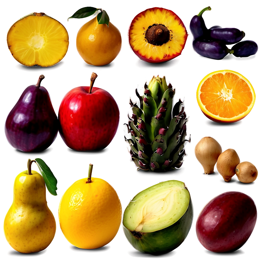 Exotic Fruits Vegetables Png 54