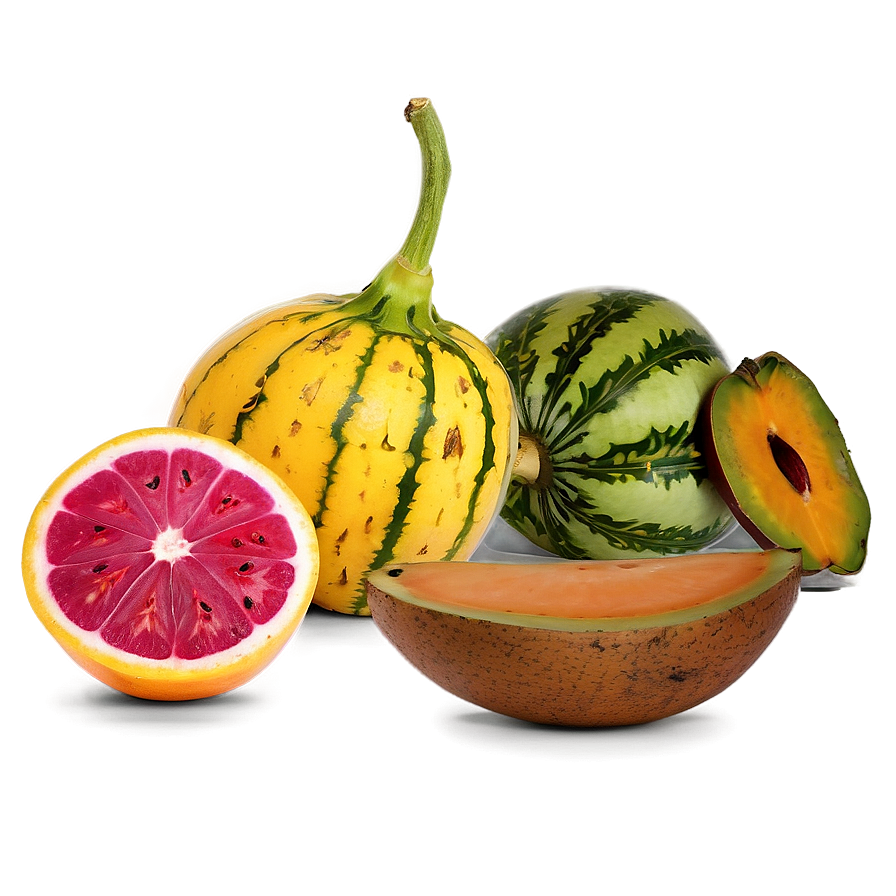 Exotic Fruits Vegetables Png Dli87