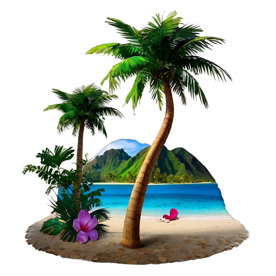 Exotic Island Vacation Png Ejs