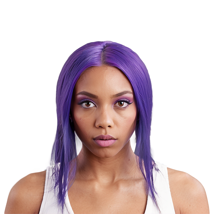 Exotic Purple Hair Alien Being Png 24