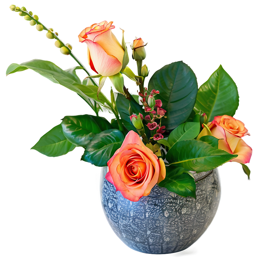 Exotic Roses Bouquet Png Ywo95