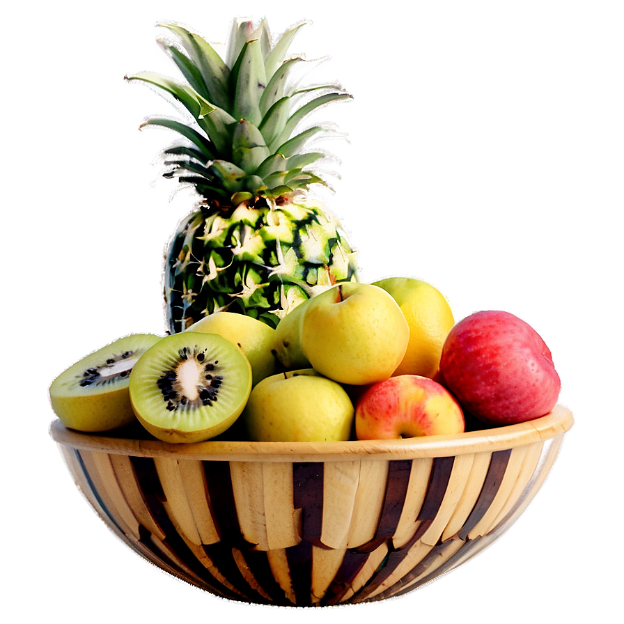 Exotic Summer Fruit Bowl Png 27