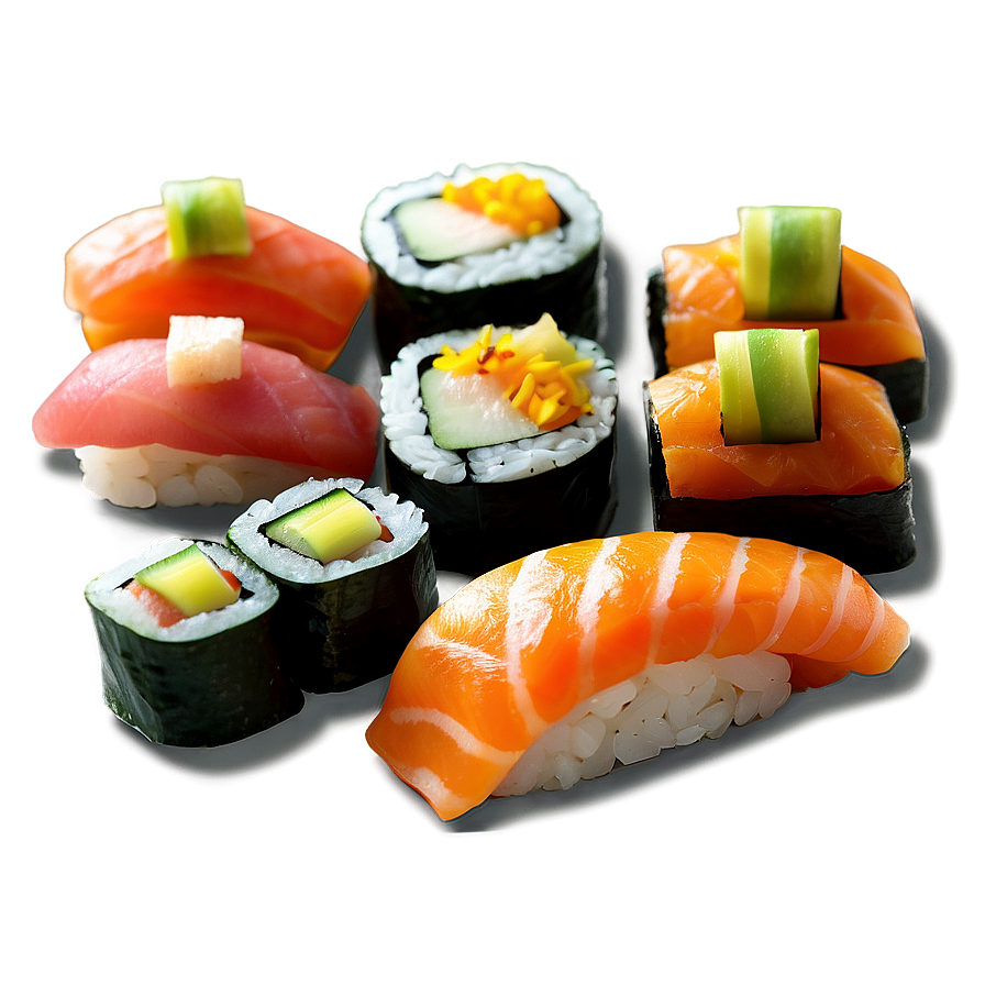 Exotic Sushi Bites Png 05212024