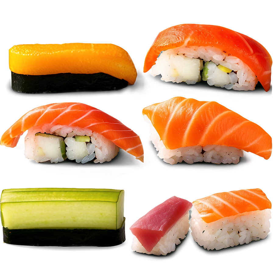 Exotic Sushi Bites Png Yvp40