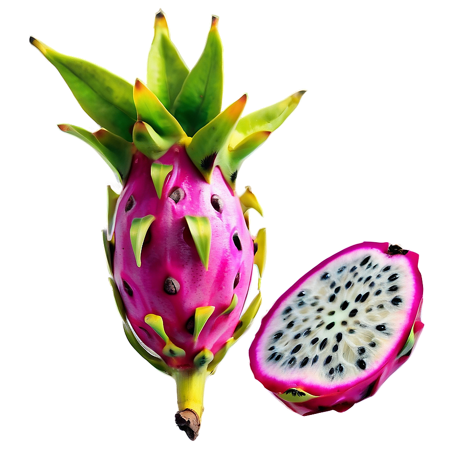 Exotic Tropical Dragonfruit Png Wyb25