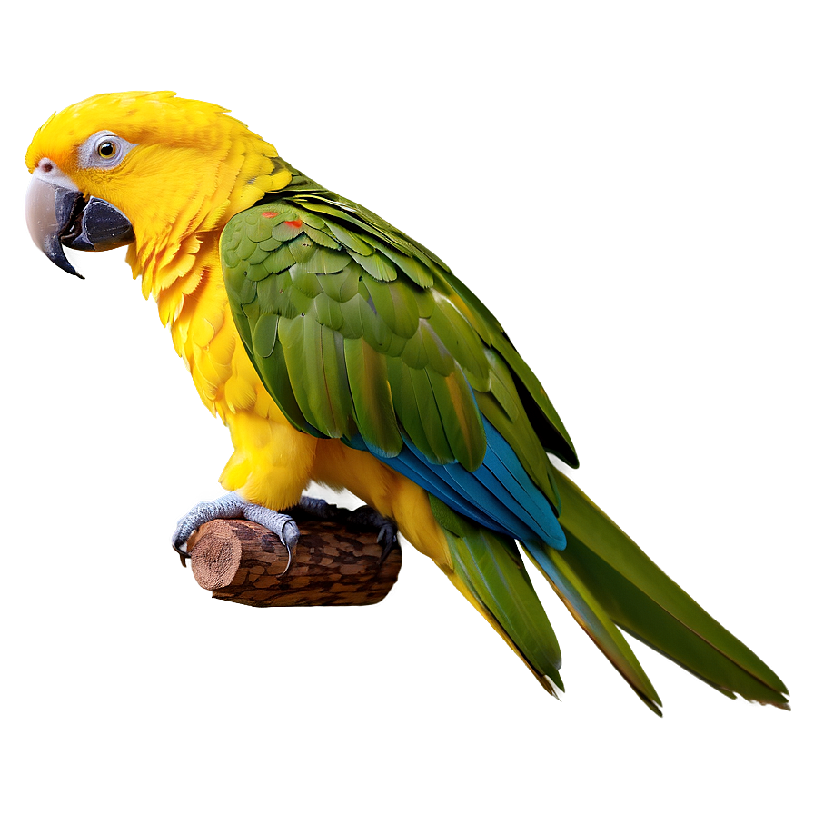 Exotic Yellow Parrot Png 05062024