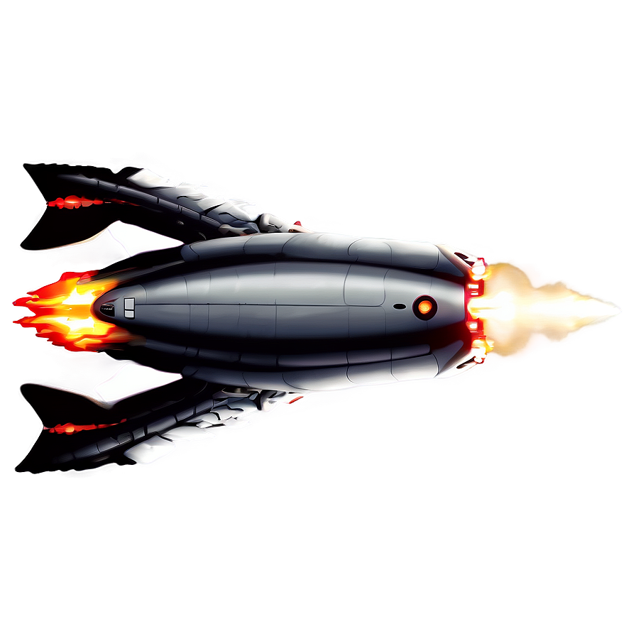 Exploding Rocketship Png 2