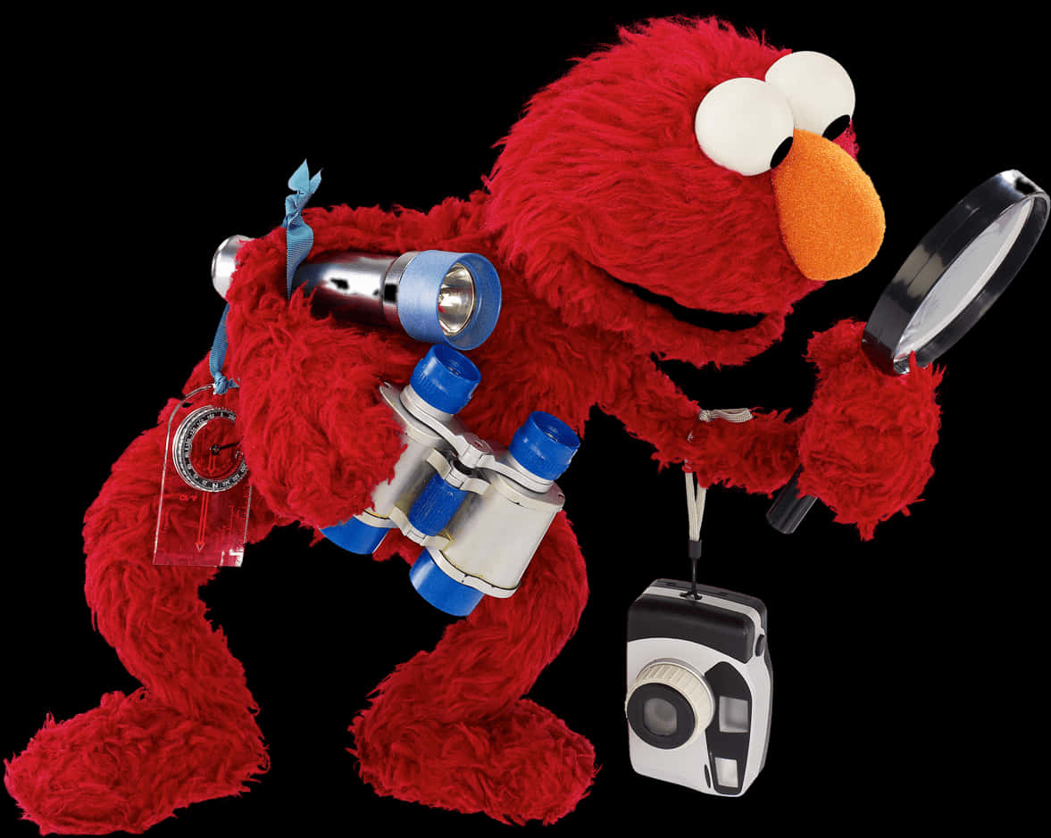 Explorer Elmo Adventure Gear