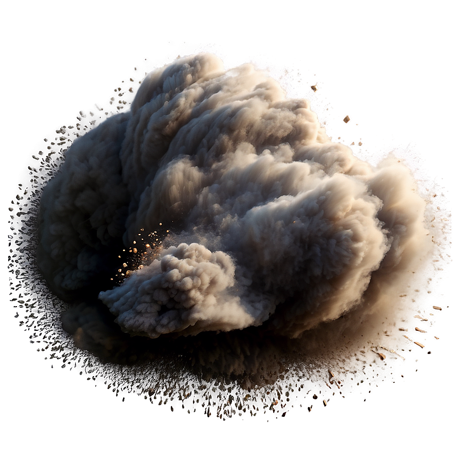 Explosion Dust Transparent Png 05262024