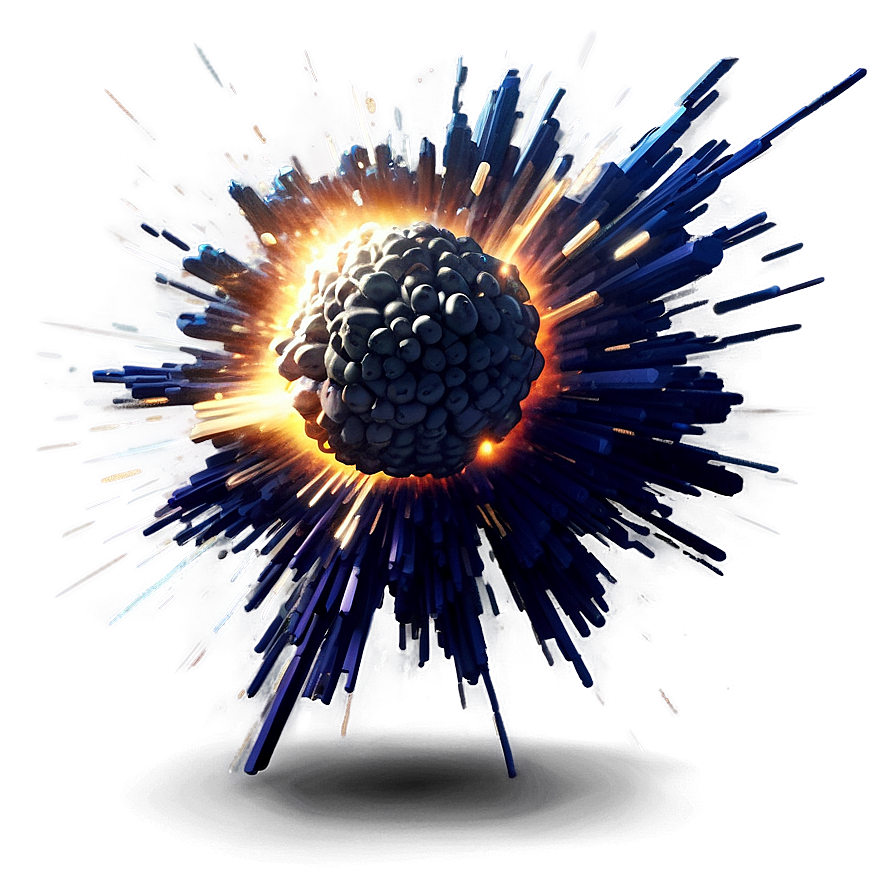 Explosive Energy Burst Png Rjp