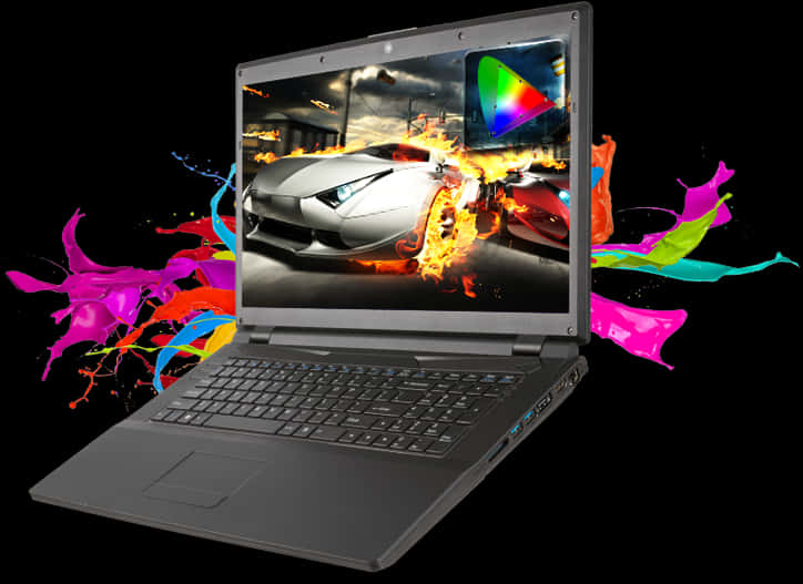 Explosive Graphics Laptop