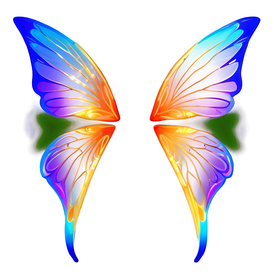 Exquisite Fairy Wings Clip Png 10