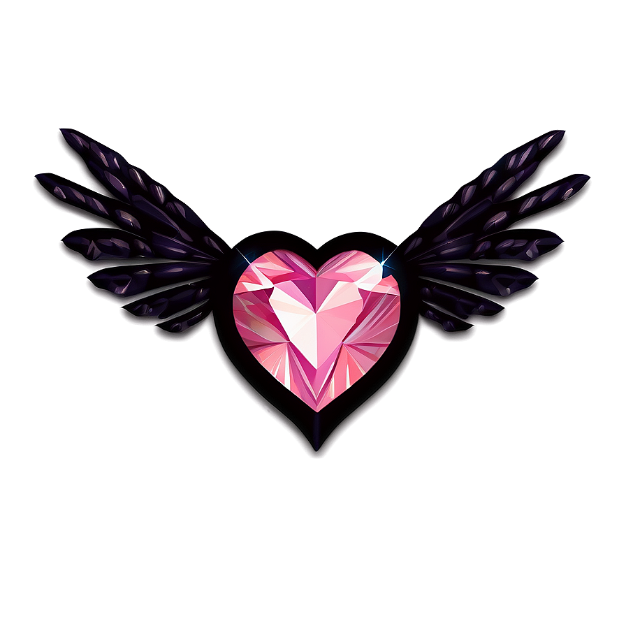 Exquisite Pink Diamond Heart Picture Png 29