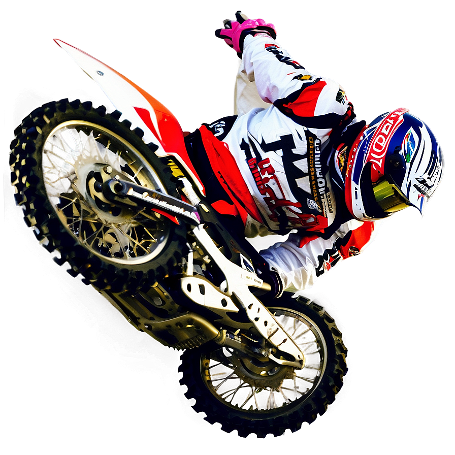 Extreme Motocross Rider Png 28