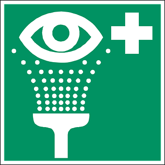 Eye Wash Station Sign