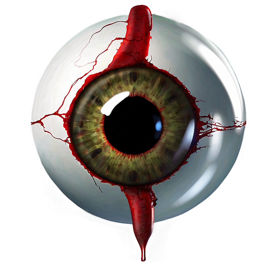 Eyeball With Blood Png Cnc