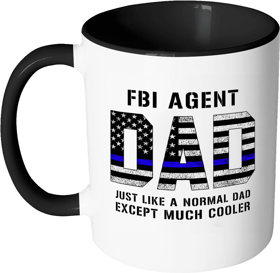 F B I Agent Dad Coffee Mug