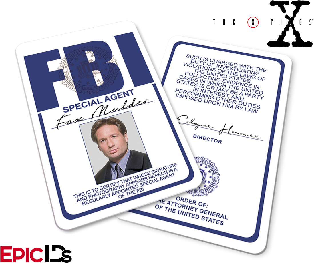 F B I Special Agent I D Cards