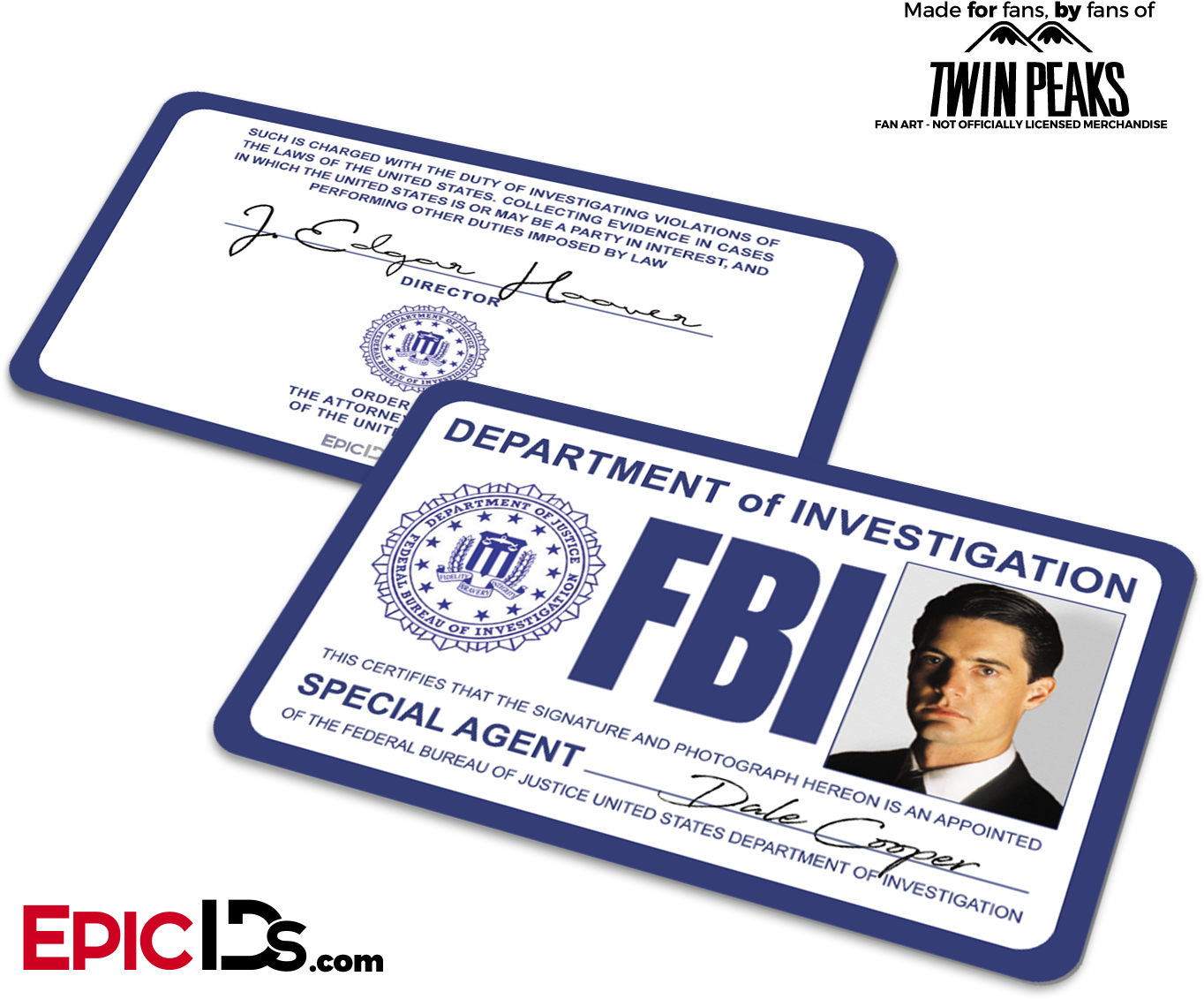 F B I Special Agent Identification Card