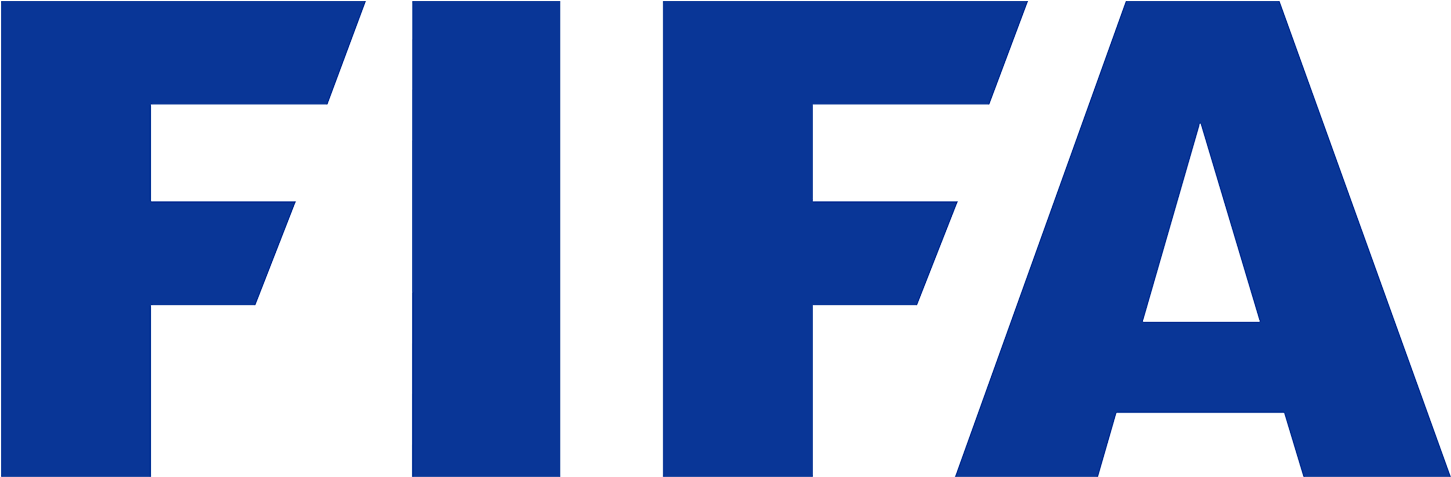 F I F A Logo Blue Background