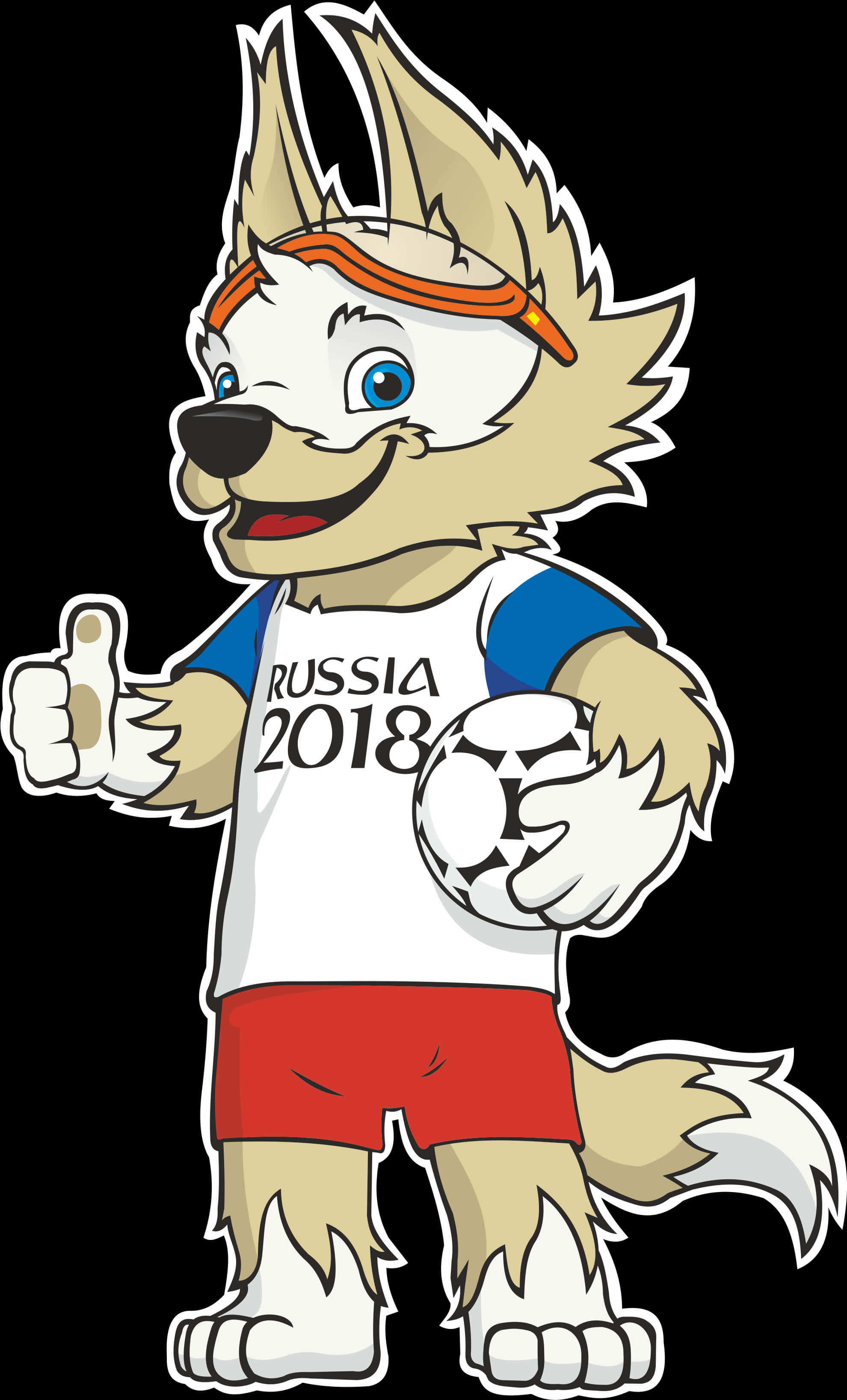 F I F A World Cup2018 Mascot Zabivaka