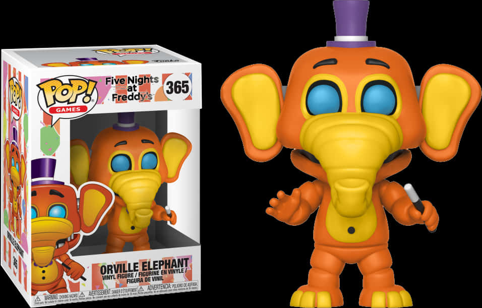 F N A F Orville Elephant Funko Pop