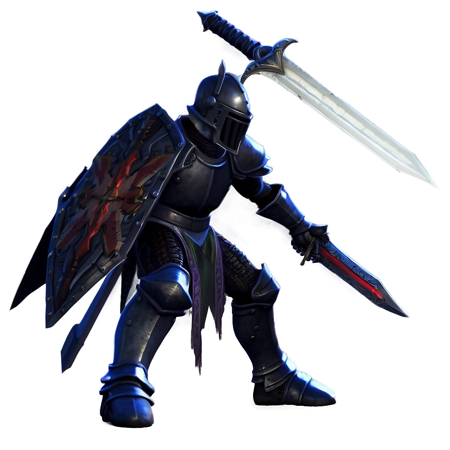 Fabled Black Knight Png 06272024