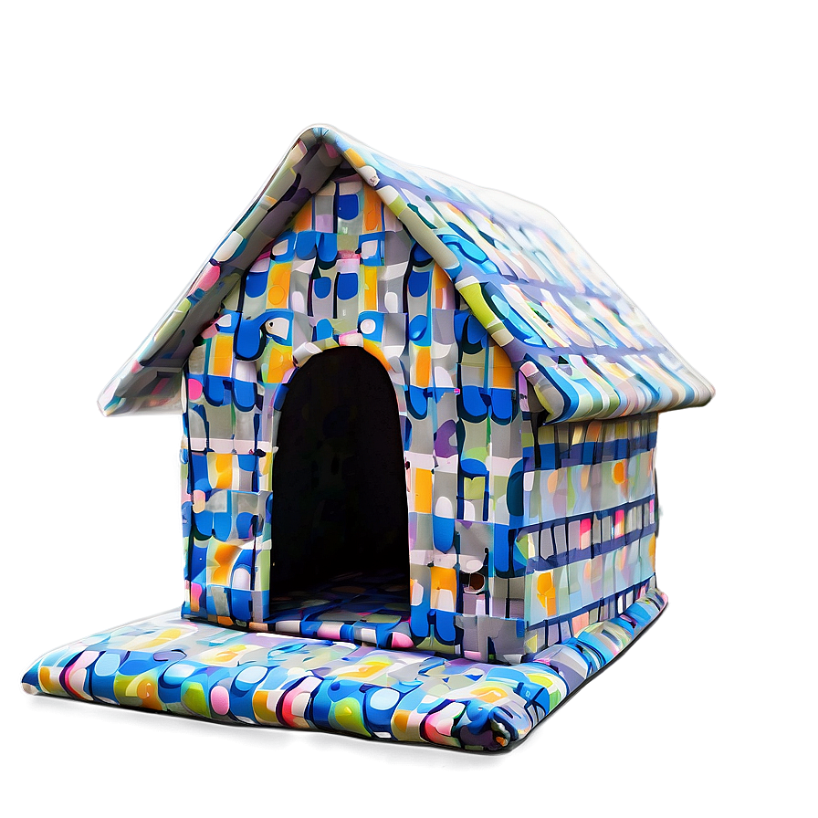 Fabric Dog House Png 06122024